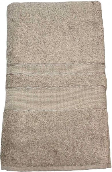 Простынь махровая 200x220 см бежевый ТЕКС 