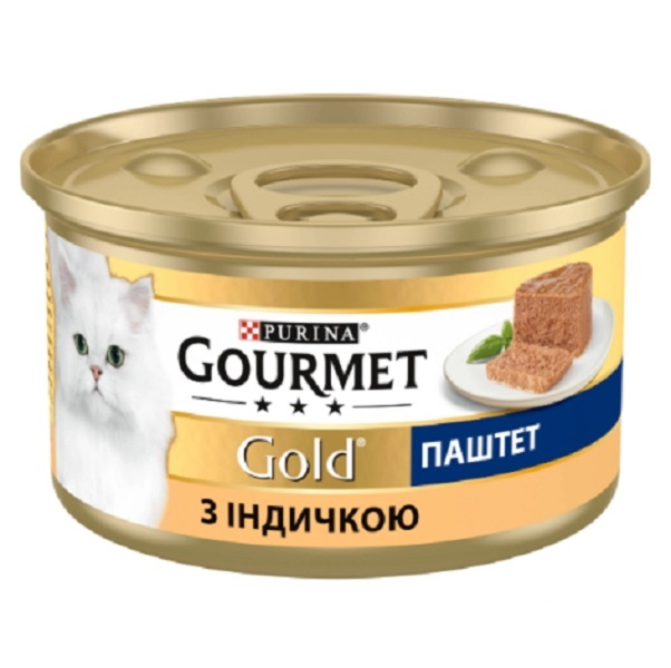 Корм Gourmet Gold паштет з індичкою 85 г