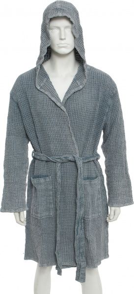 Халат чоловічий Home Line Stonewashed р. L сірий 