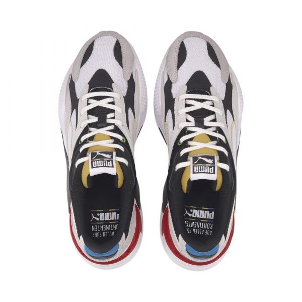 Кроссовки Puma RS-X WH 37330801 р.UK 8 бело-черный
