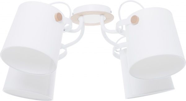 Люстра потолочная TK Lighting Click 4xE27 белый 1254 