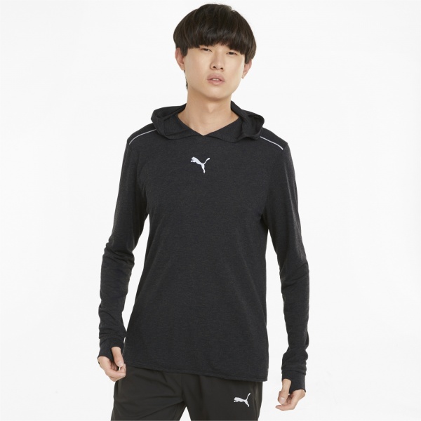 Джемпер Puma RUN WOOL MIDLAYER 52086201 р. 2XL черный