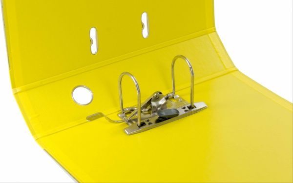 Папка-регистратор A4 Power 75 VIVIDA желтая Esselte