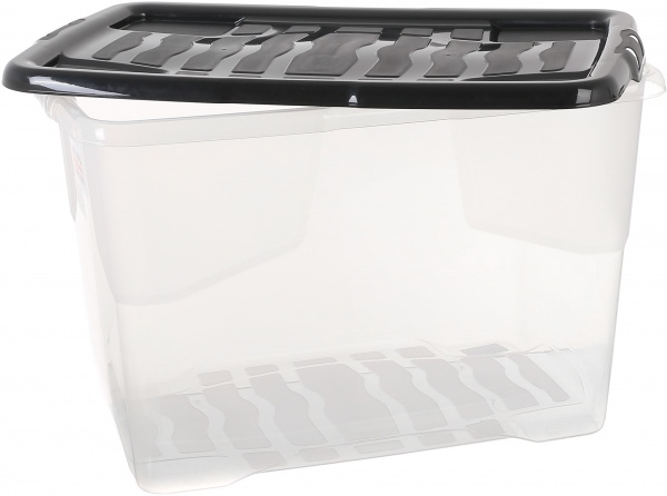 Ящик для зберігання Strata 80 л прозорий 370x400x800 мм