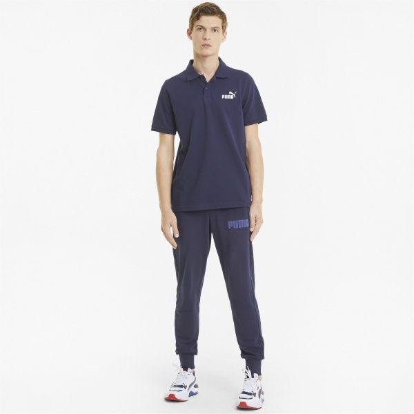 Поло Puma ESS PIQUE POLO PEACOAT 58667406 р.3XL синий