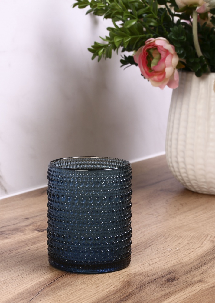 Стакан низкий Fiora Bubble Blue 330 мл 1 шт.