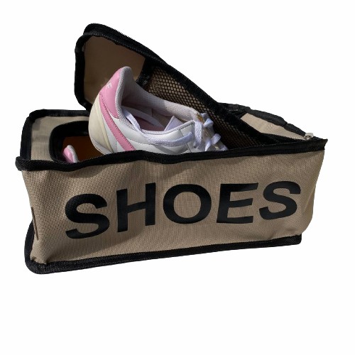 Органайзер текстильный Organize C018-beg для обуви в спортзал (беж) 100x200x350 мм