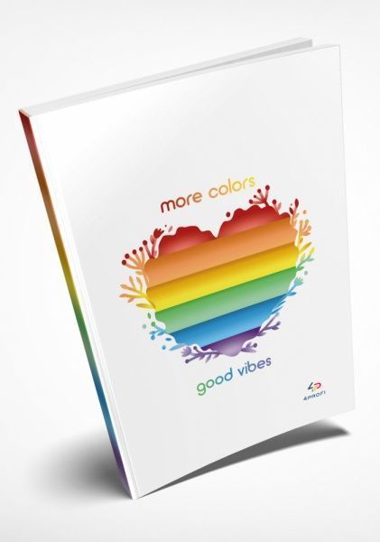 Арт-нотатник Rainbow 