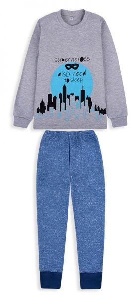 Піжама для хлопчиків Габбі PGM-20-4 р.104 сірий меланж 