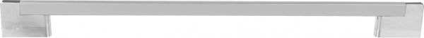 Мебельная ручка 76L 416 мм матовый хром Poliplast
