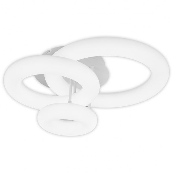 Люстра светодиодная Hopfen Gravitation 3R-NK с пультом ДУ (Plexiglas) 80 Вт белый 