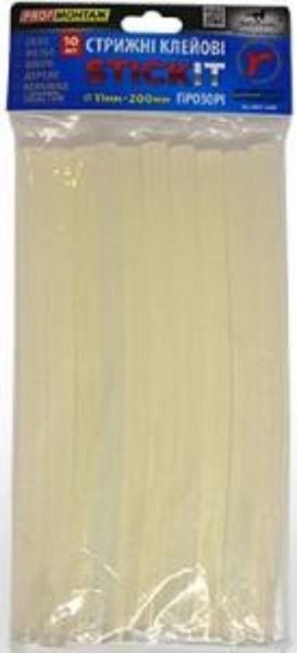 Стержни клеевые Mustang Standard Stick 11 мм 10 шт.