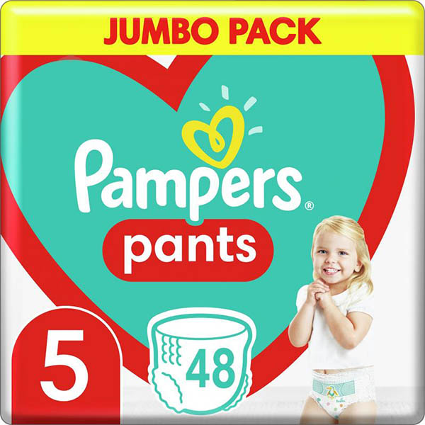 Подгузники-трусики Pampers Pants Junior 5 12-17 кг 48 шт.