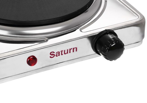 Плита настольная электрическая Saturn ST-EC0196 inox