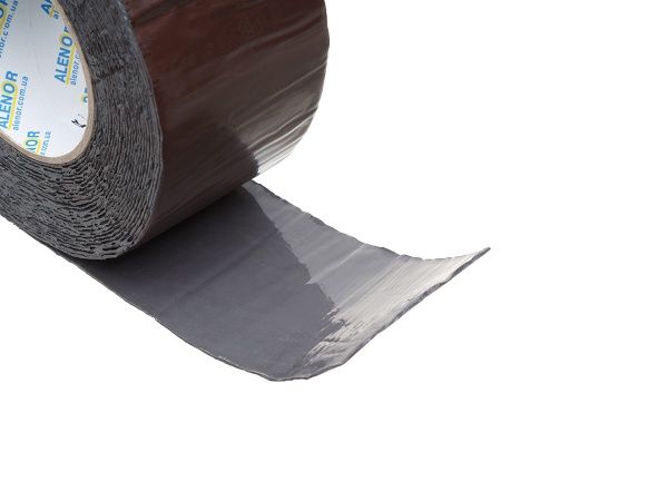 Лента герметизирующая Alenor BF бутиловая 75 мм x 10 м коричневая