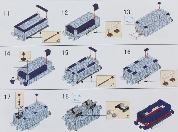 Игровой набор Fenfa Железная дорога 1608-3A