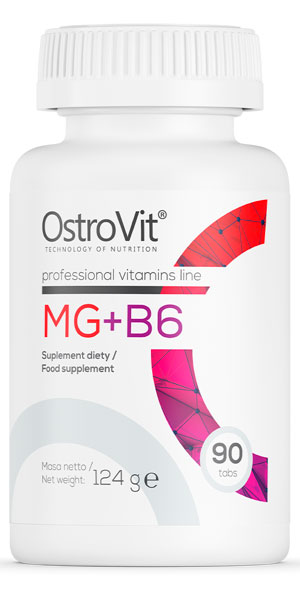 Вітамінно-мінеральний комплекс Ostrovit Mg + B6 90 шт./уп. 