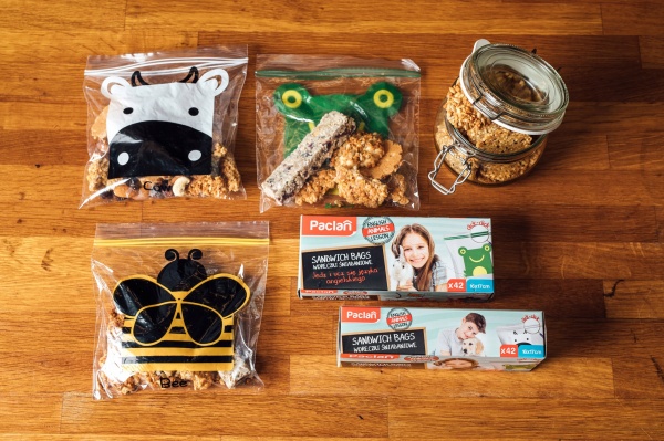 Пакеты для бутербродов Paclan с замком 42 шт.