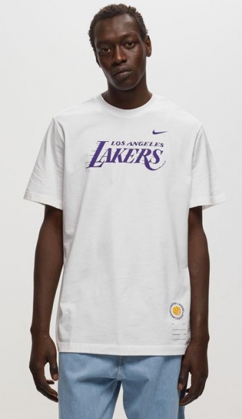 Футболка Nike LAL ES BP SS TEE FB9831-121 р.L білий