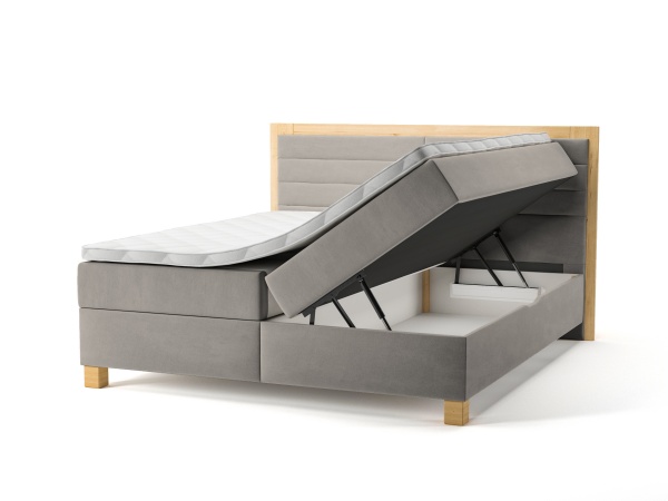 Кровать Мебель Прогресс Монтана 180x200 см мокко 