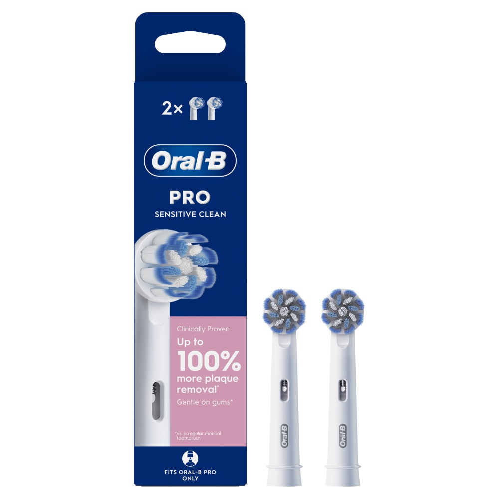 Насадки для электрической зубной щетки Oral-B Pro 3D White 4 шт