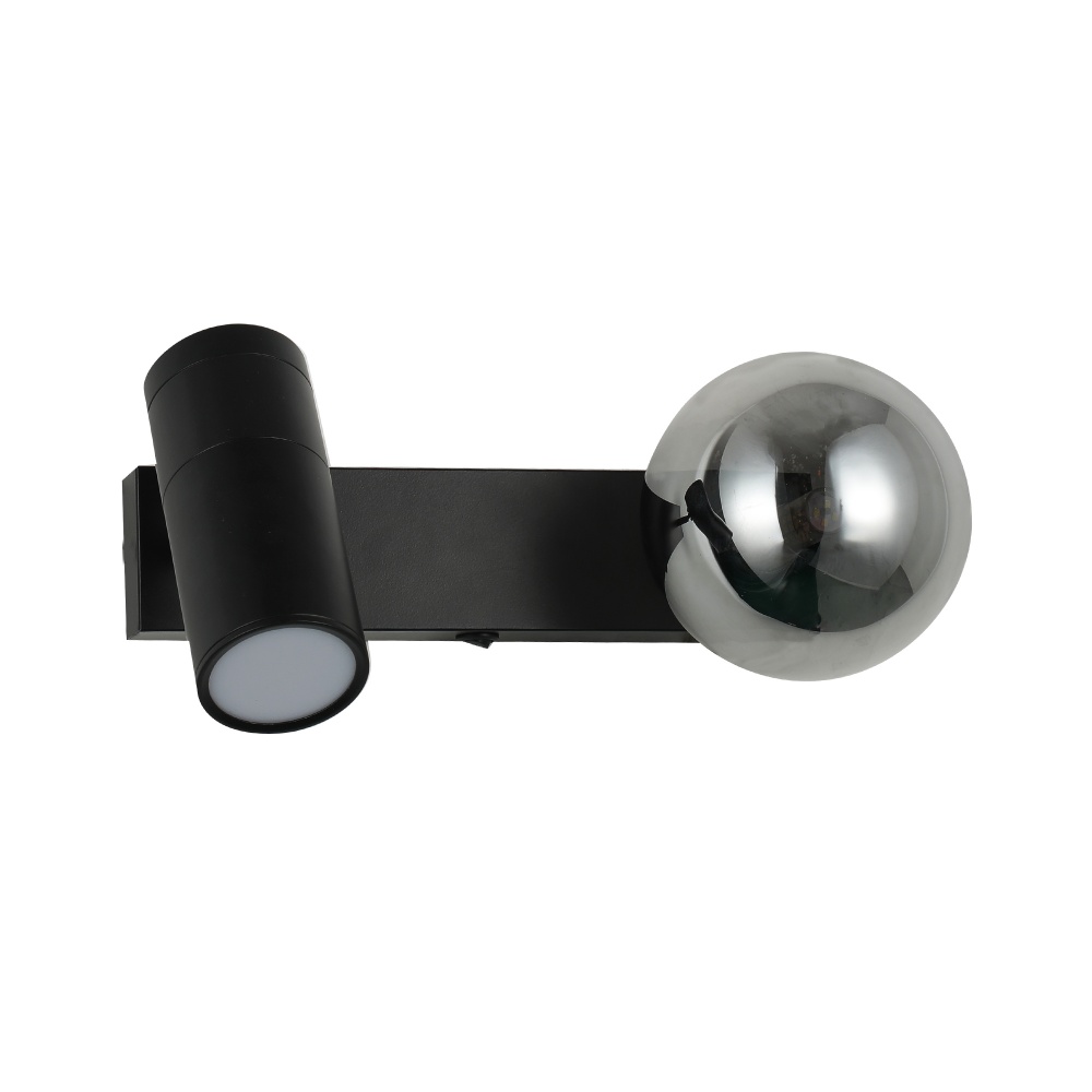 Бра Miorro Mille 320х190х140мм 7 Вт G9/GU10 черный 51-311-156