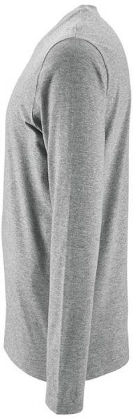 Футболка Sol's Imperial LSL Men р. S сірий меланж