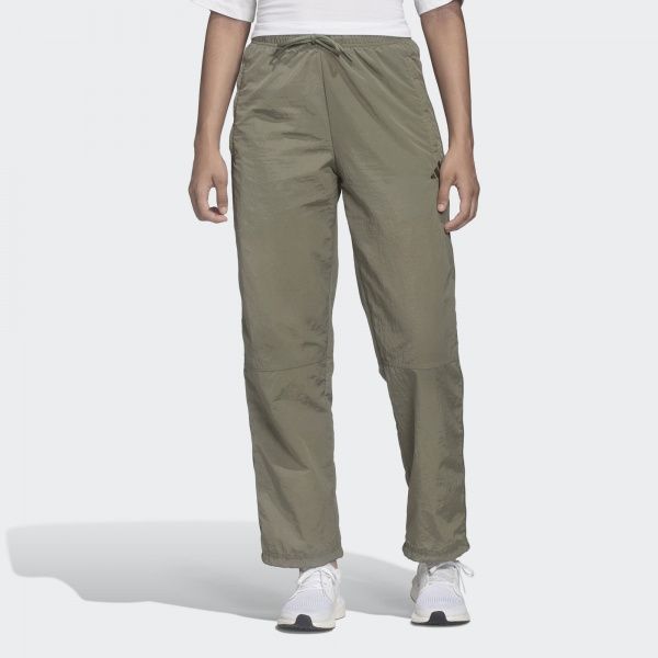Штани Adidas W woven pant FI6718 р. M зелений
