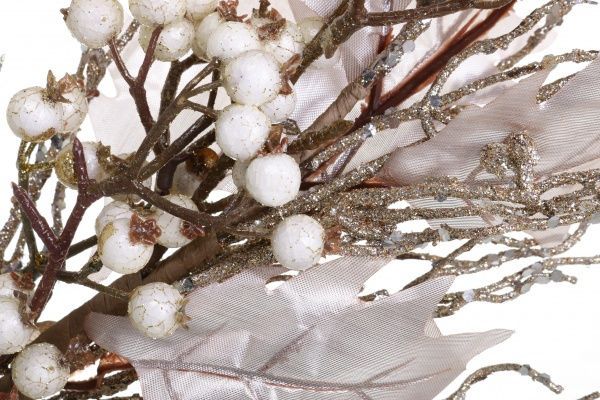 Декорация новогодняя Ветка рябины 64 см EPI-HS-30682L 