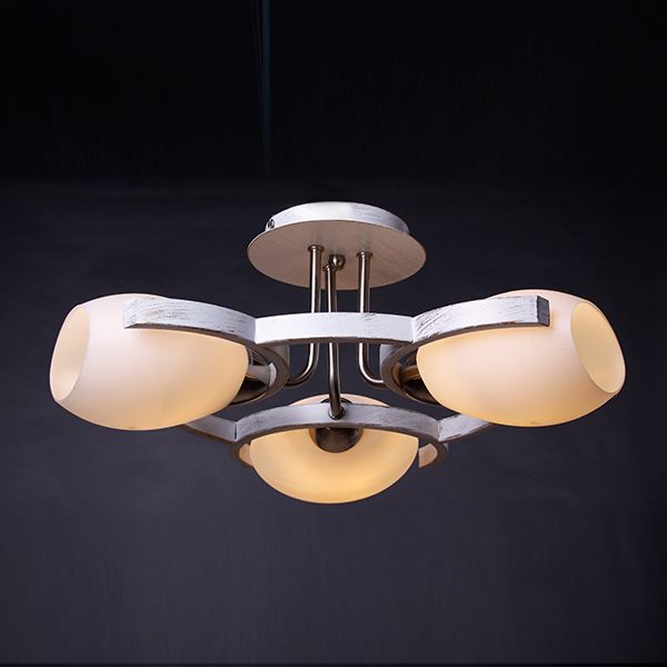 Люстра потолочная Victoria Lighting 3xE14 античный белый Odeon/PL3 