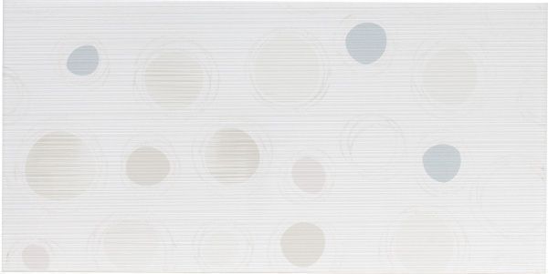 Плитка Opoczno Діаго білий Гео декор 29,7x60 