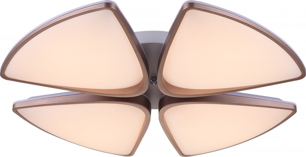 Люстра світлодіодна Altalusse INL-9368С-48 LED 48 Вт білий/золото INL-9368С-48 білий/золото 