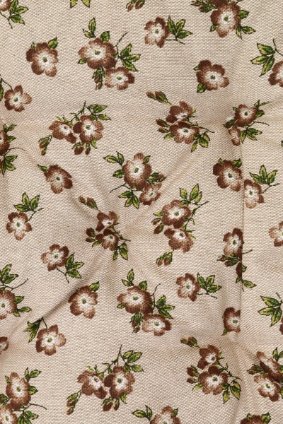 Подушка на стул Lucy 40 см коричневая клетка La Nuit