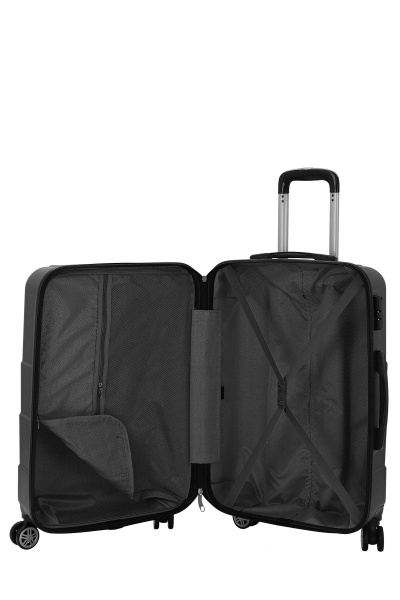 Валіза 42 л чорний MCS V358 на 4 колесах S 20