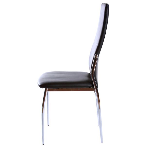 Стілець Bazhou Memorу chrome black 990х410х450 мм