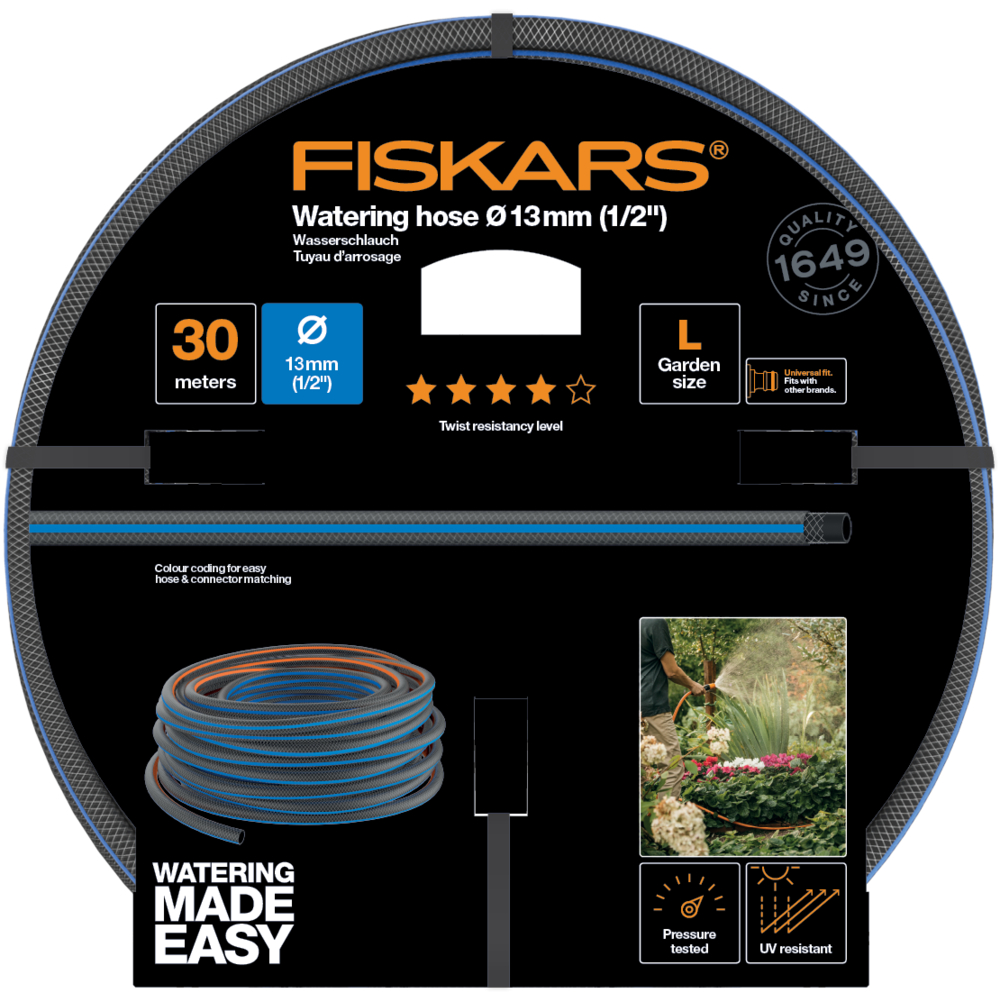 Шланг для поливу Fiskars 13 мм (1/2