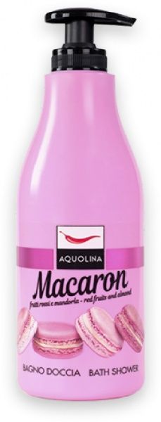 Гель для душа Aquolina Macaron красные фрукты и миндаль 500 мл