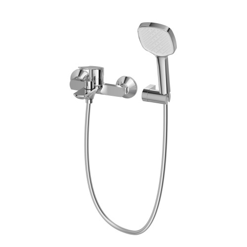 Смеситель для ванны Imprese LESNA, с душовым гарнитуром, хром