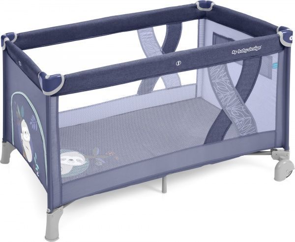 Ліжечко дитяче Baby Design Simple 03 Blue 292576