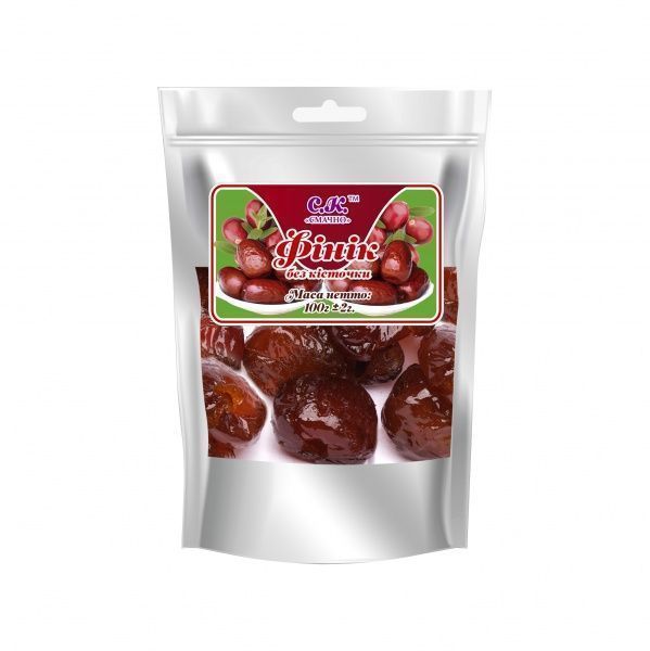 Фініки Смачно без кісточки 100 г 