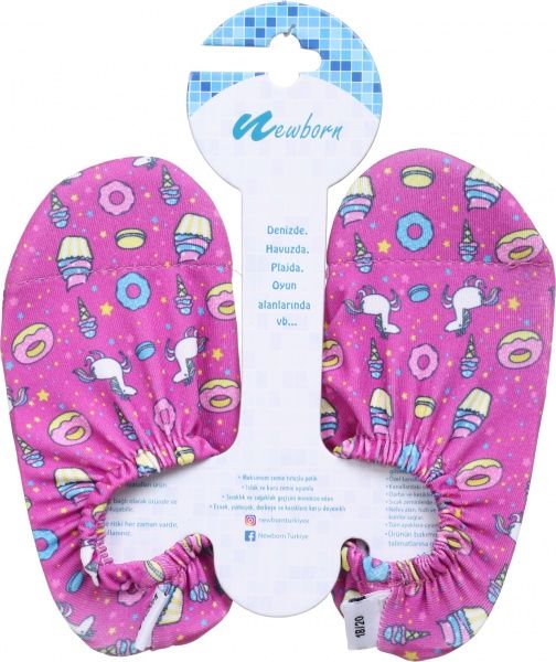 Носки для плавания для девочки Newborn Aqua Socks Multi Unicorn р.18/20 NAQ4010 