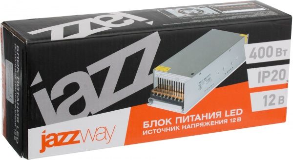 Блок живлення JAZZway 12 В 400 Вт IP20 1001399