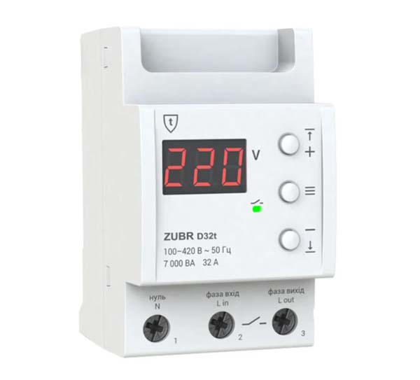 Реле напруги ZUBR D32 t