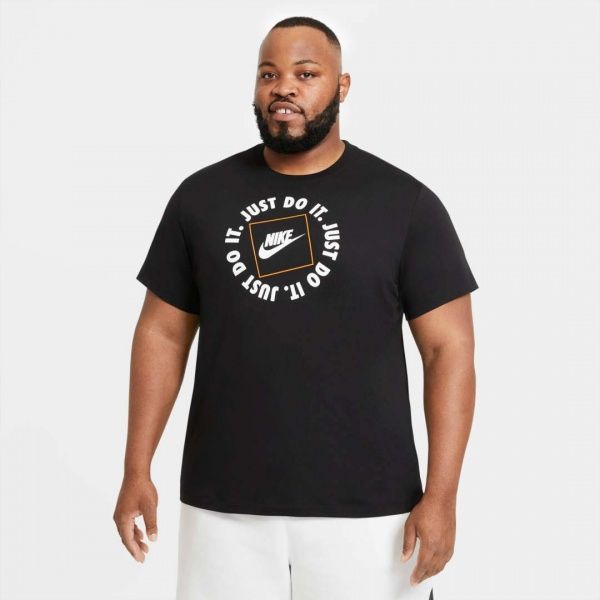 Футболка Nike M NSW TEE JDI HBR 1 DA0238-010 р. L чорний