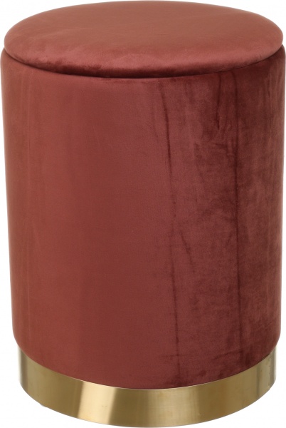 Пуф Мурсия с нишей для хранения 350х460 мм коричневый 