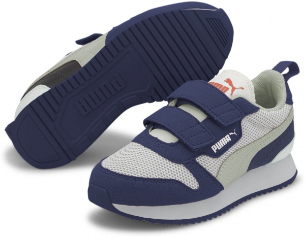 Кроссовки Puma R78 V PS 37361714 р.UK 12 бело-синий