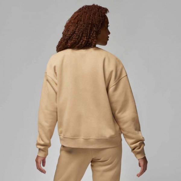 Світшот Nike W J BRKLN FLC CREW DQ4462-277 р. M бежевий