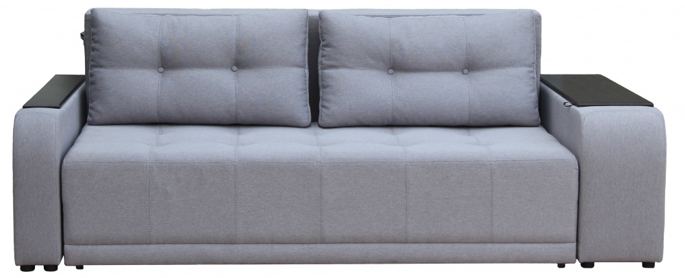 Диван прямой Берегиня Батлер правый серый графит 2430x1100x910 мм