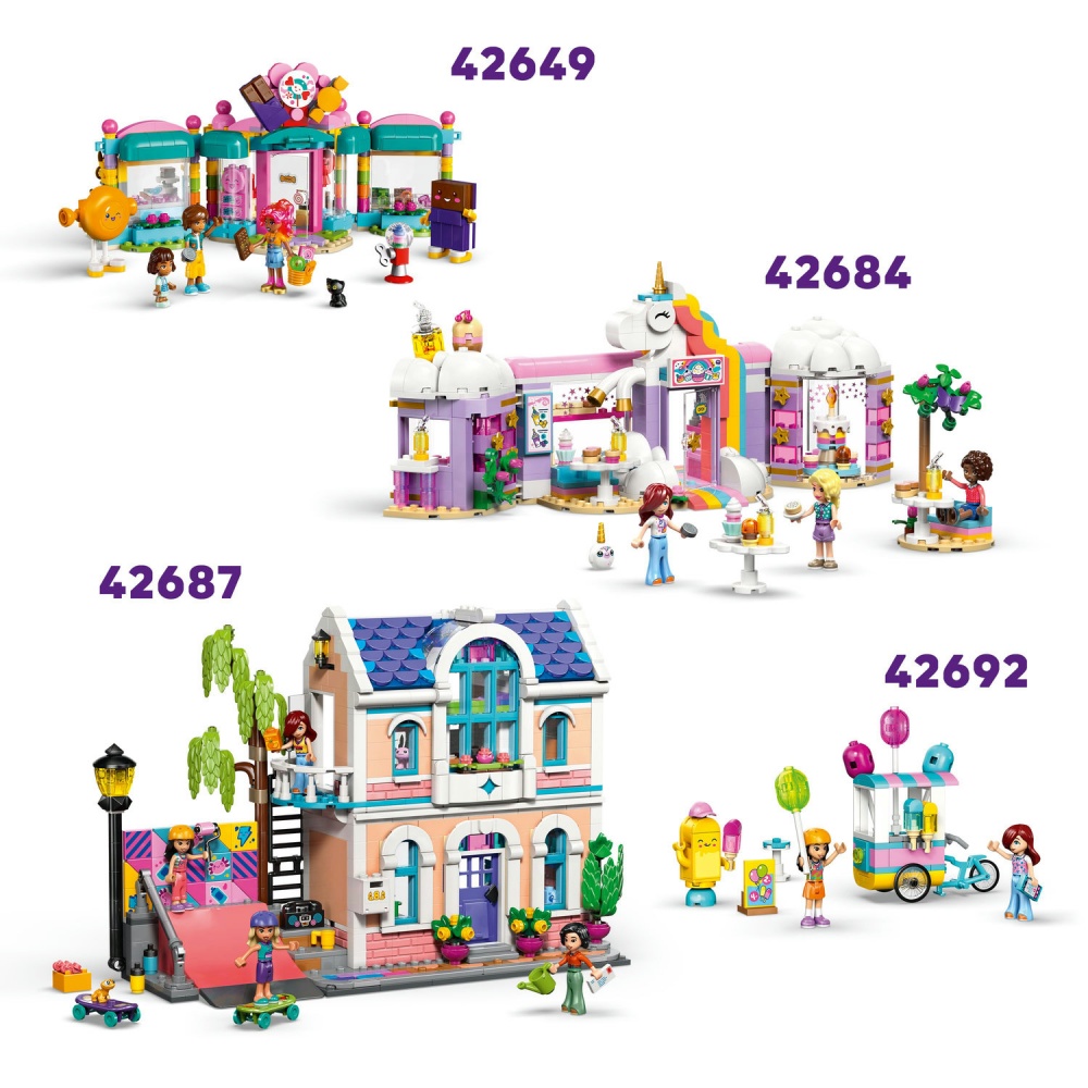 Конструктор LEGO Friends Круглосуточный магазин в Хартлейк-Сити 42680