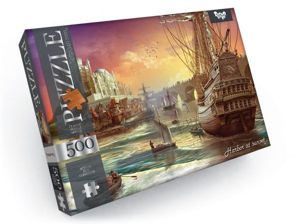 Пазли Danko Toys 500 ел. с.10 (12) в асортименті